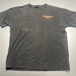 super cool Harley Davidson cafe faded shirt